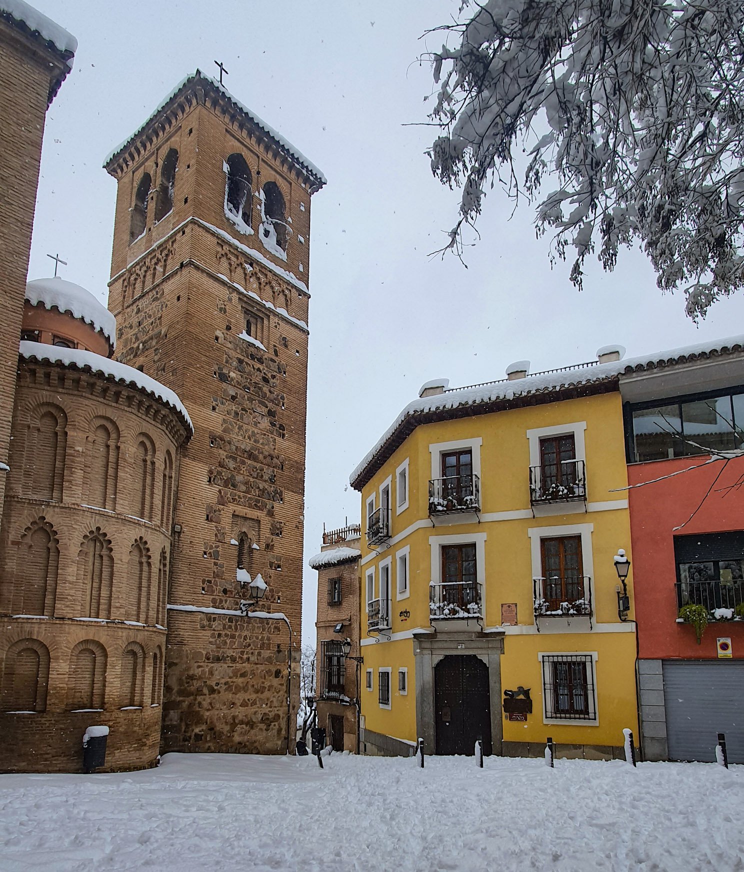 Toledo sneeuw